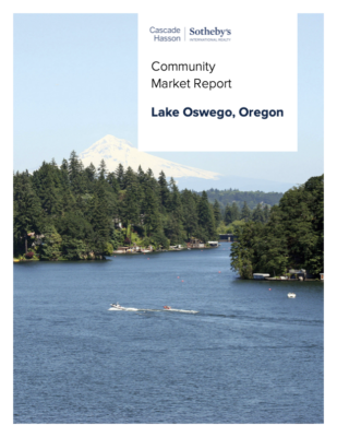 Lake Oswego real estate market report showing pricing, inventory, and buyer demand trends