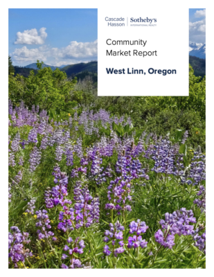 Lake Oswego real estate market report showing pricing, inventory, and buyer demand trendst