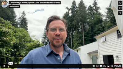June 2026 Lake Oswego real estate market update with Oswego Lake and local housing trends
